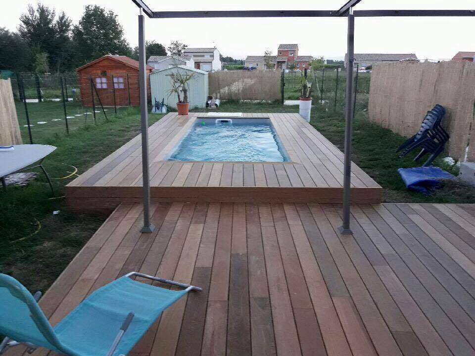 Constructeur et créateur de terrasses en bois Merignac Gironde Bois concept aménagement