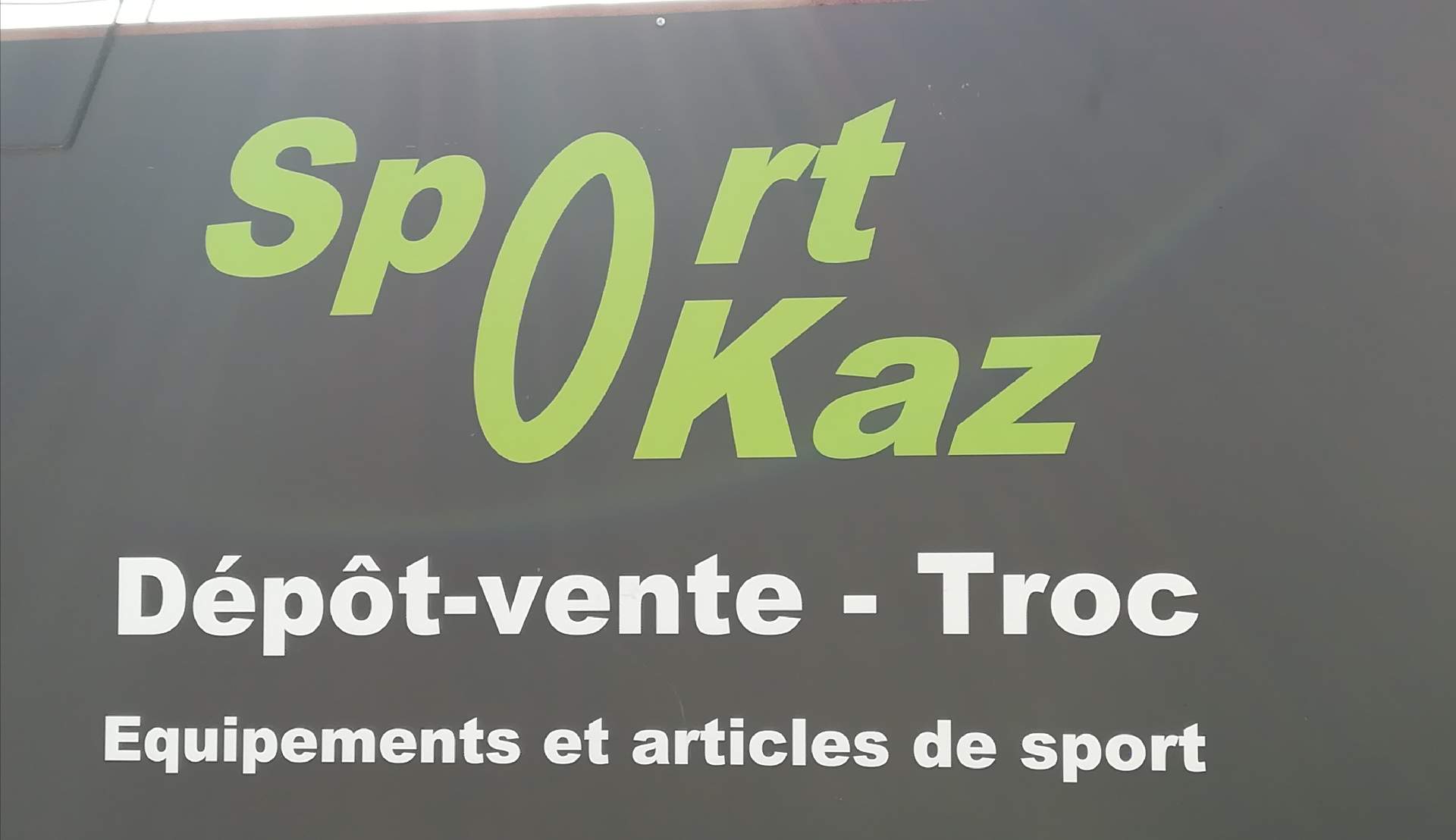 Vente d'articles de sport d'occasion La Garde Sport okaz