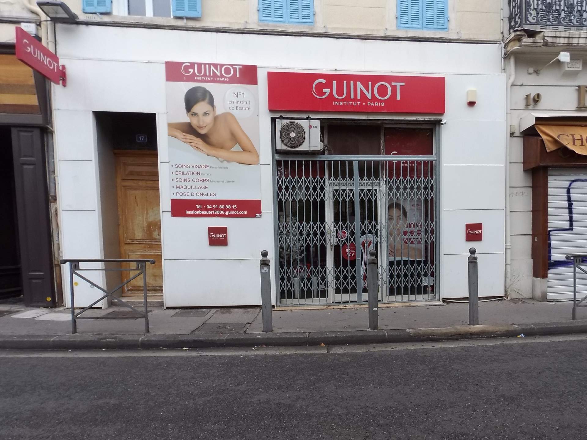 Soins du corps et du visage Marseille Prado Institut Guinot