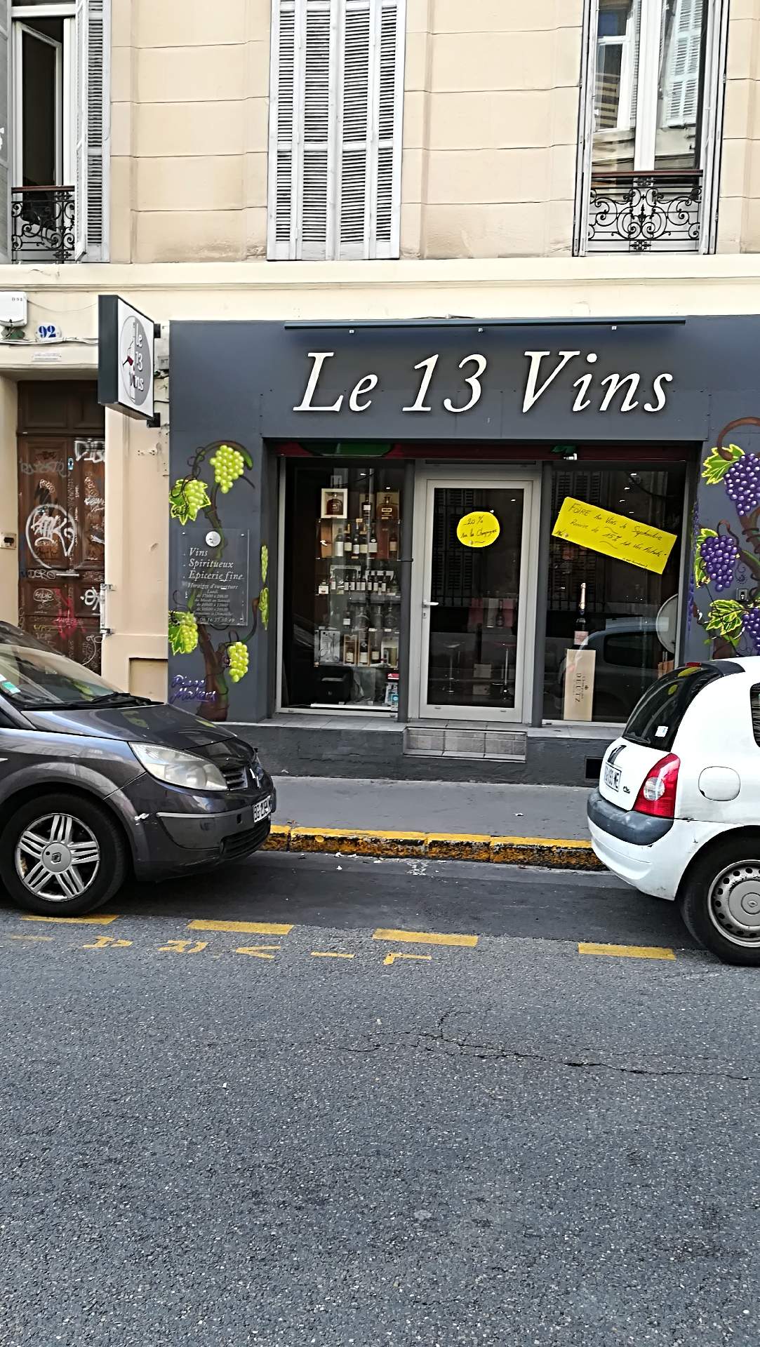 cave à vins Marseille Le treize vins