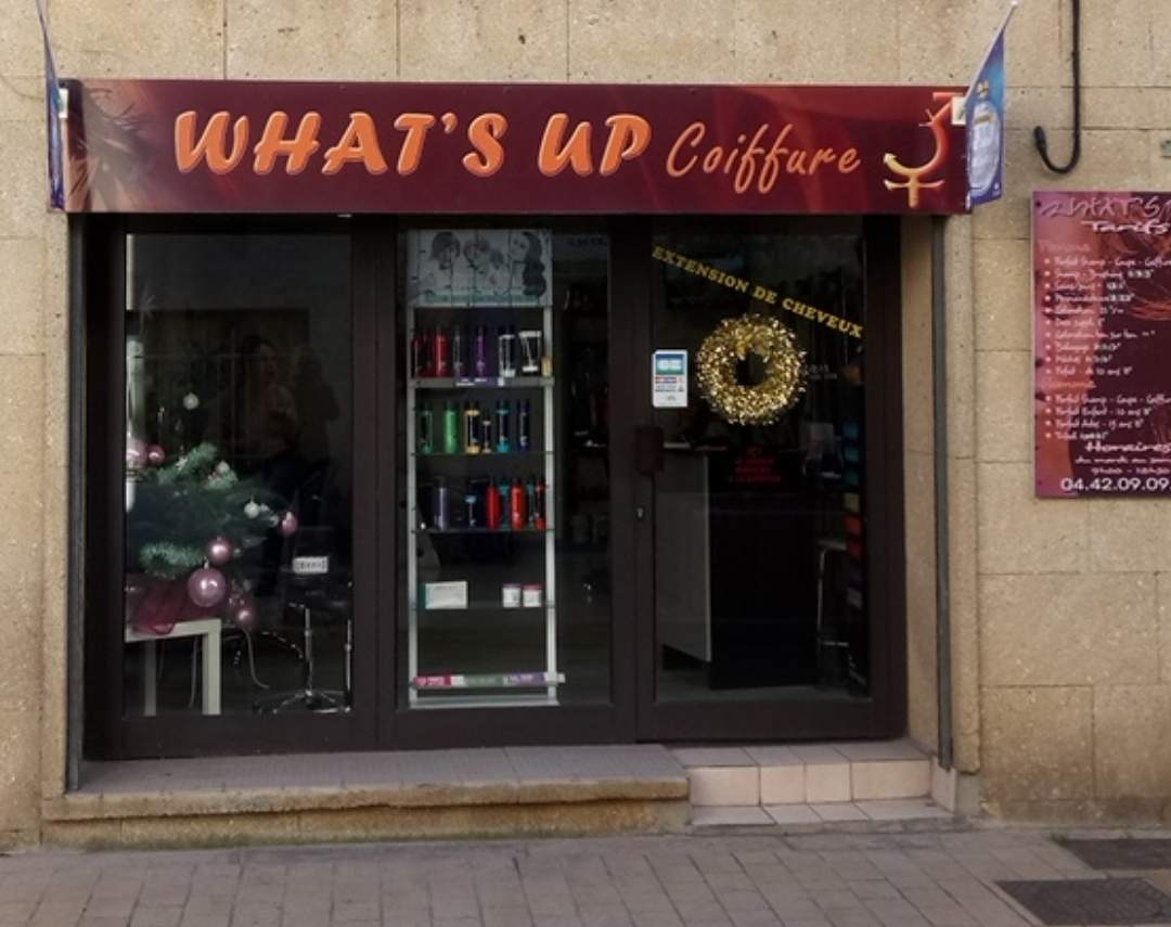 Salon de coiffure et visagiste mixte Vitrolles proche Marignane What's Up Coiffure