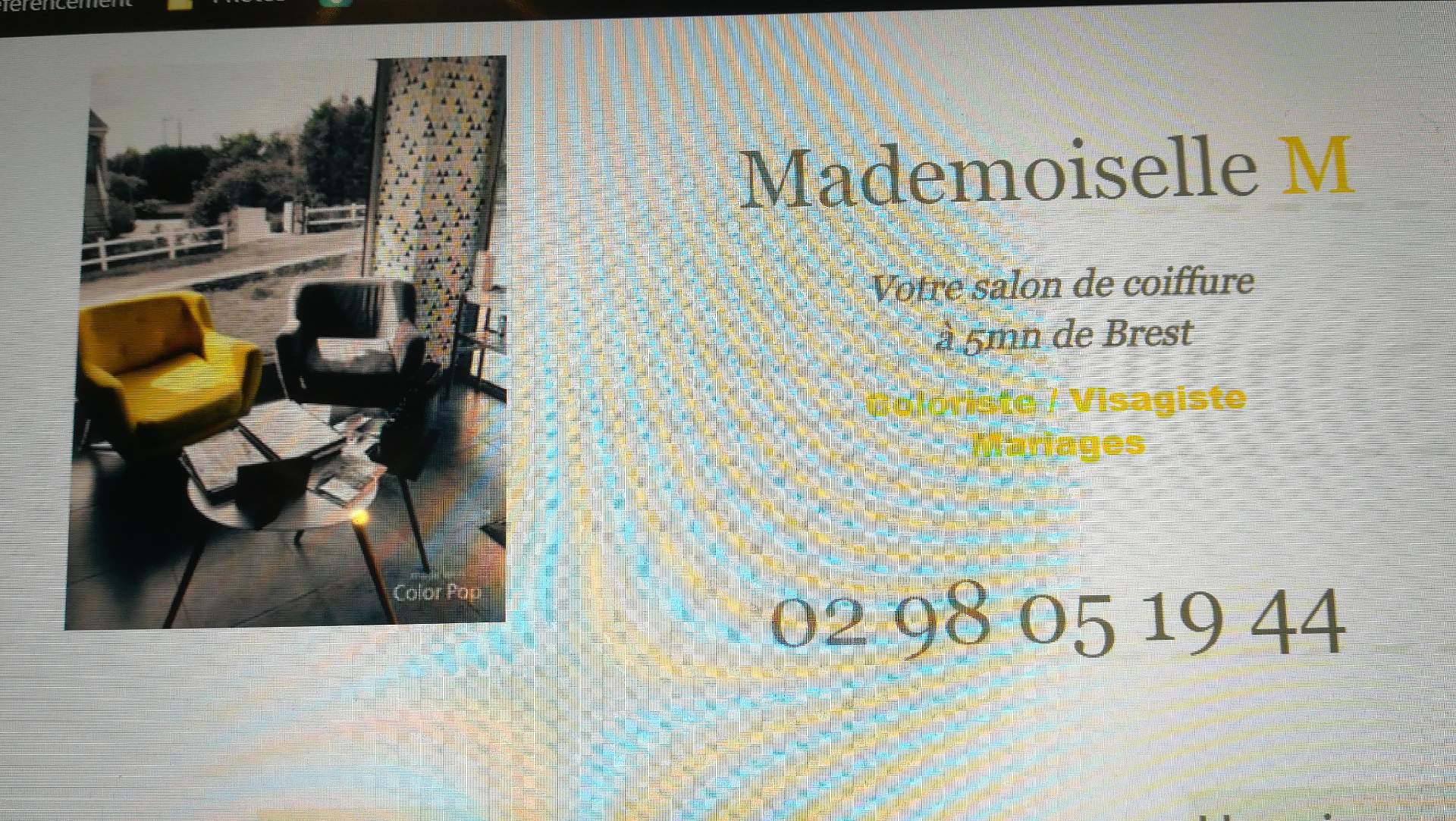 Salon de coiffure Brest Mademoiselle M