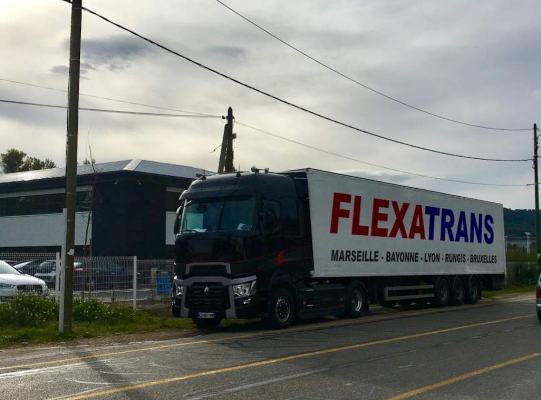 Société de transport de marchandises en France et en Europe Bouc-bel-air Flexatrans