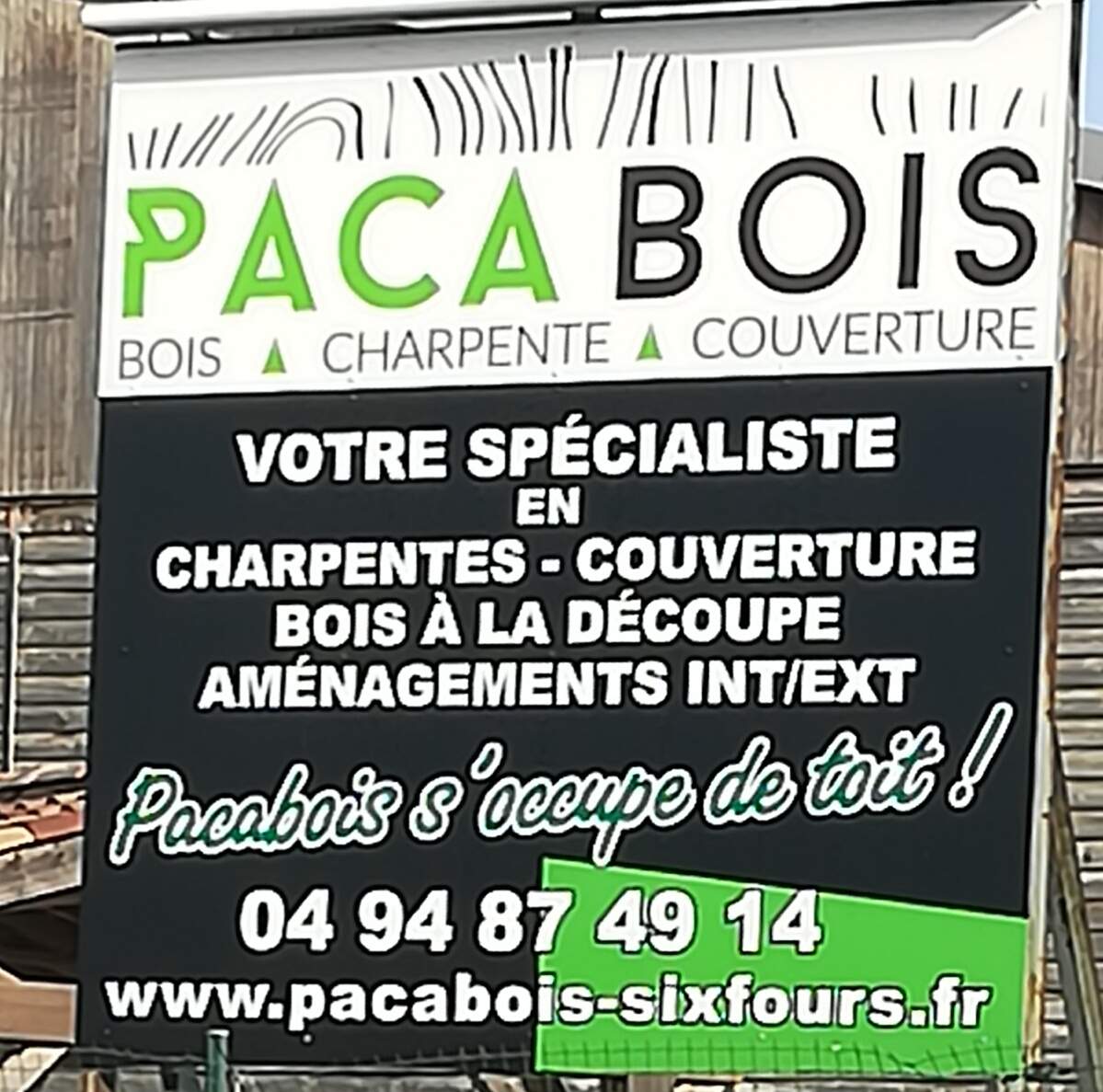 Fabrication de charpente traditionnelle, construction en bois Six-Fours-les-Plages PACA bois