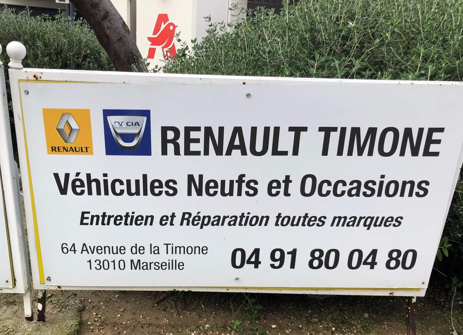 garage automobile marseille 13010 Renault timone