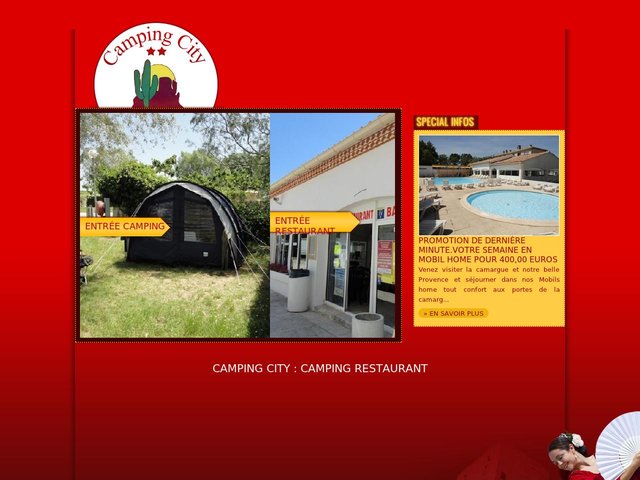 Camping City - Réservation d'emplacement de camping sur Arles
