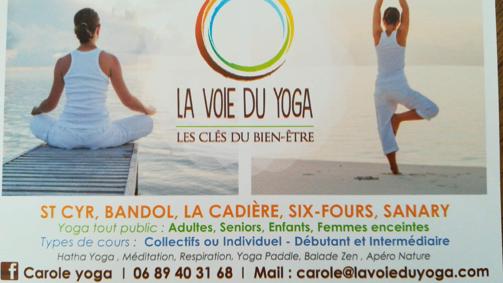 Yoga adultes femme enceinte BANDOL La voix du Yoga