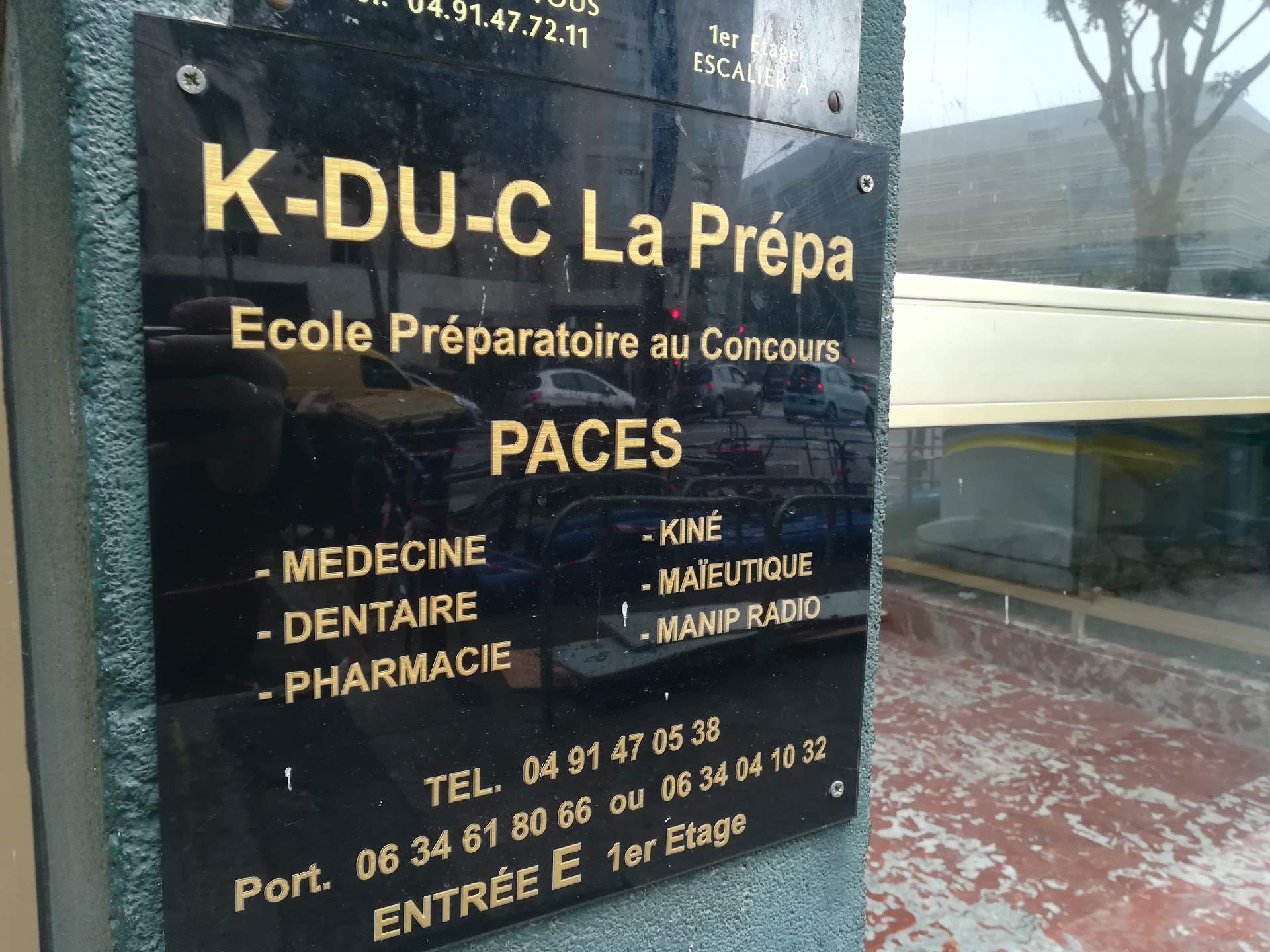 école de préparation au concours paces Marseille La Timone K du C prepa