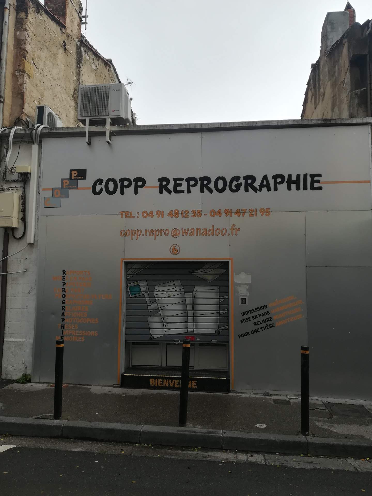 où faire des impression en grande quantité Marseille centre-ville Copp Reprographie