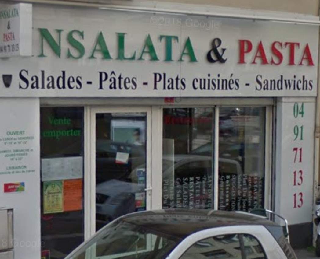 se faire livrer des salades et des pâtes à domicile Marseille 4e Insalata & Pasta