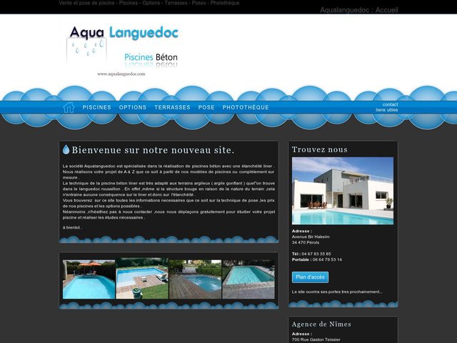 Piscines hors sol et abris de piscine  - Aqua Languedoc Nimes -Perols