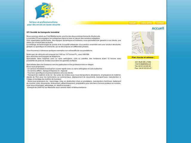 Livraison express aux particuliers professionnels Marseille - Transport materiel Marseille - STI