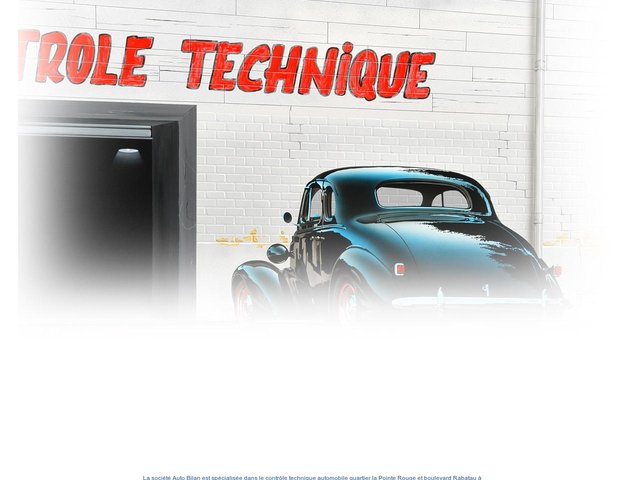 Controle technique automobiles - Marseille 13 Bouches du Rhône - Auto Bilan