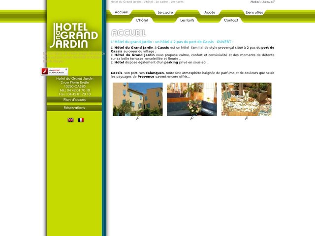 Hotel location de chambres - Cassis Bouches du Rhone