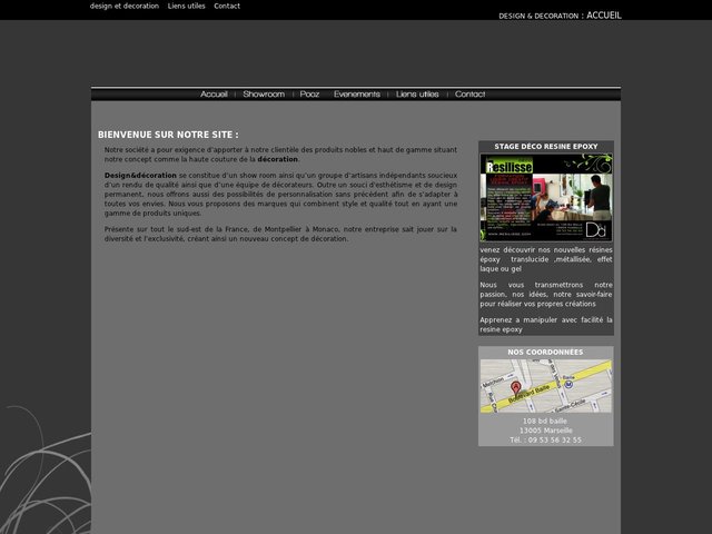 Design & decoration designer artisan sur Marseille