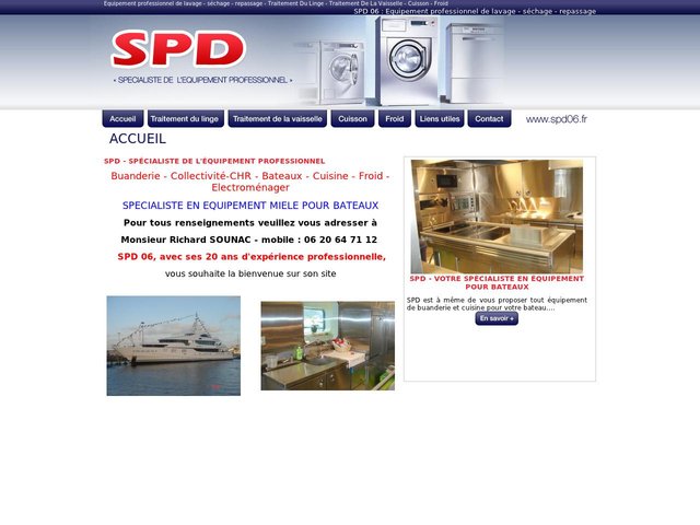 Equipement professionnel de lavage à Villeneuve Loubet par SPD 06.
