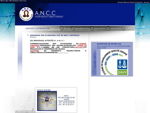Atelier Negoce Cables Cordages Negoce Sandouville Seine-Maritime Haute Normandie