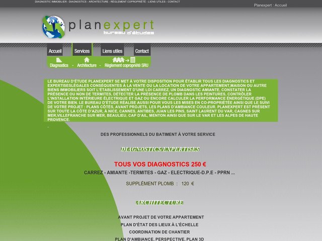 Diagnostic immobilier par Planexpert à Nice : Loi Carrez, amiante, termites.