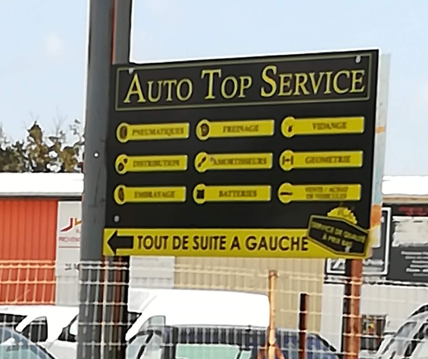 Garage automobile virgule montage de pneus La Garde Auto Top Services