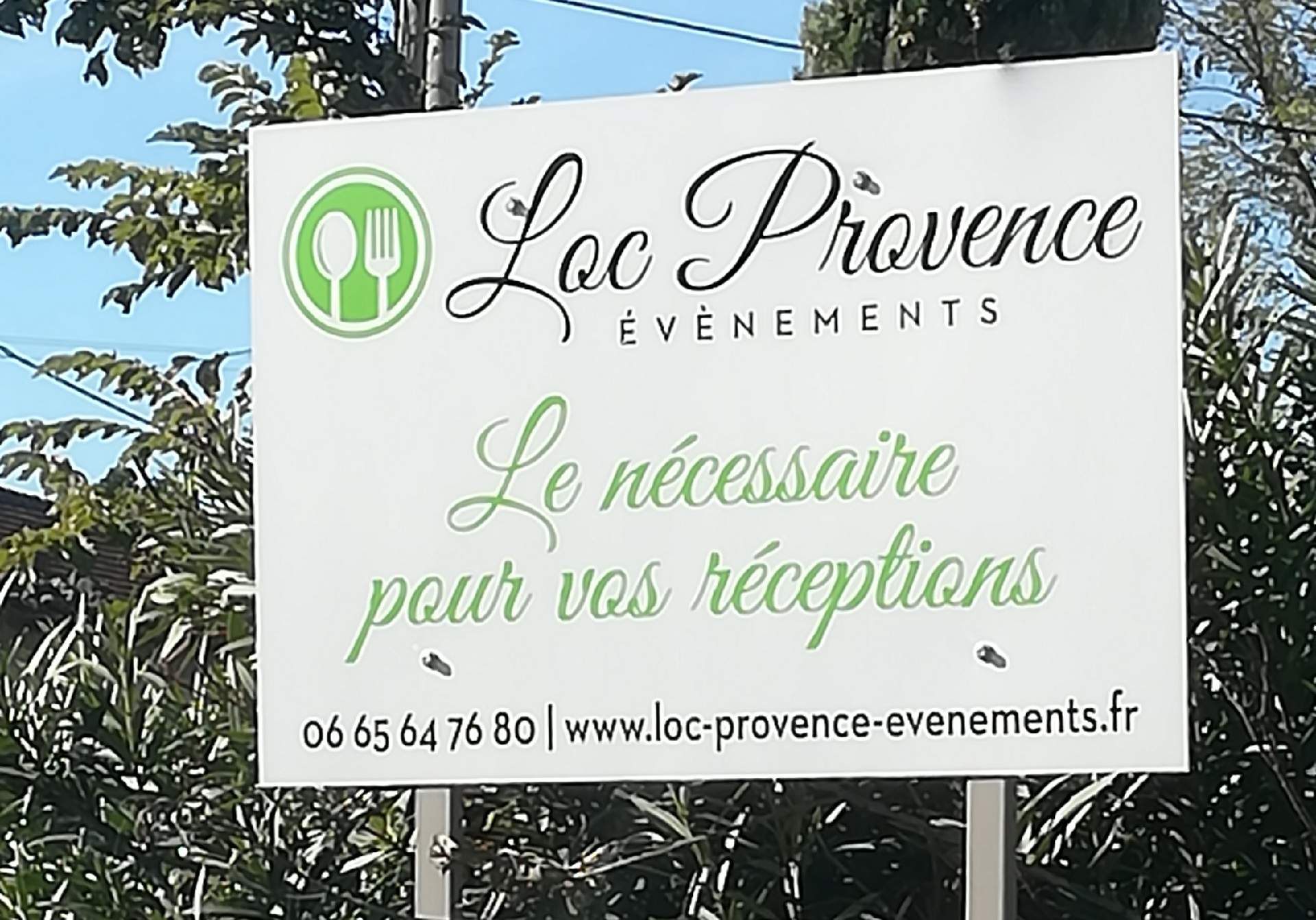 location de matériel de réception et de cuisine Bouches-du-Rhône Loc Provence