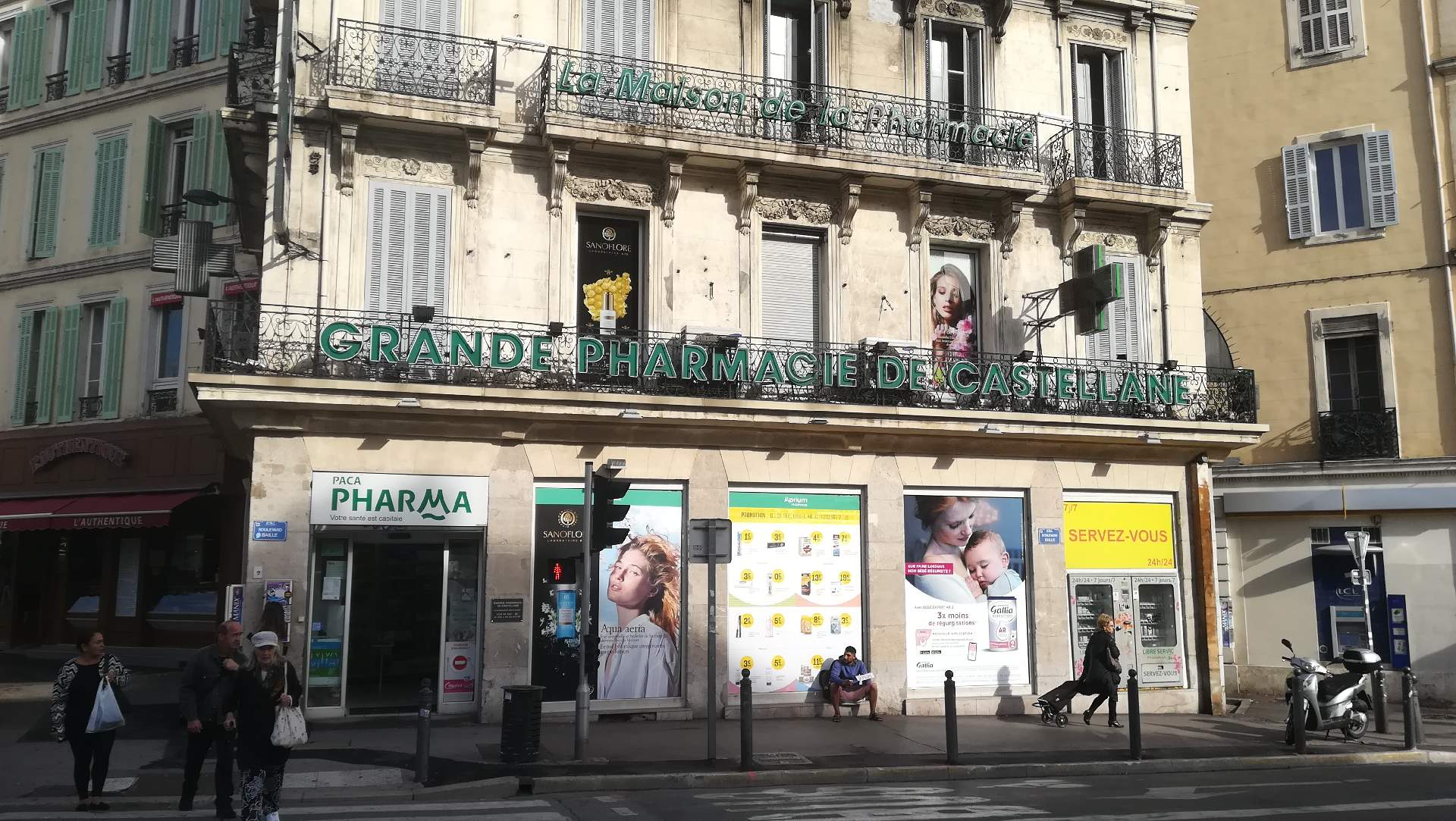 produits de la marque Bioderma pas cher marseille centre-ville Grande Pharmacie de castellane