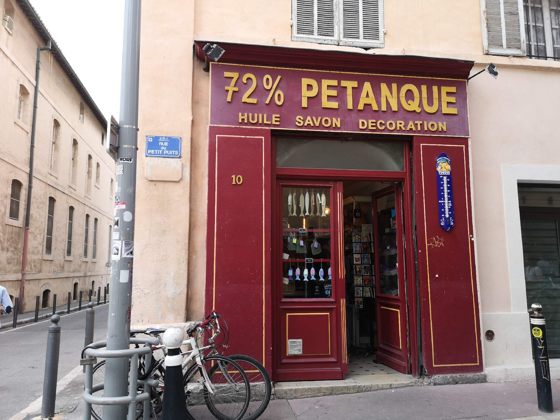 Boutique déco souvenir Marseille 72 % Pétanque