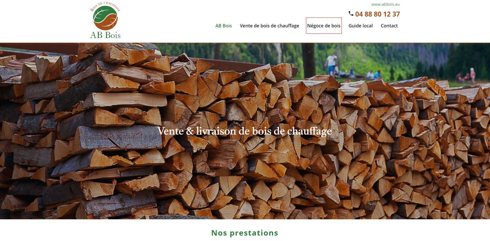 Comment se faire livrer du bois de chauffage de qualité vers Gignac-la-Nerthe ? AB Bois