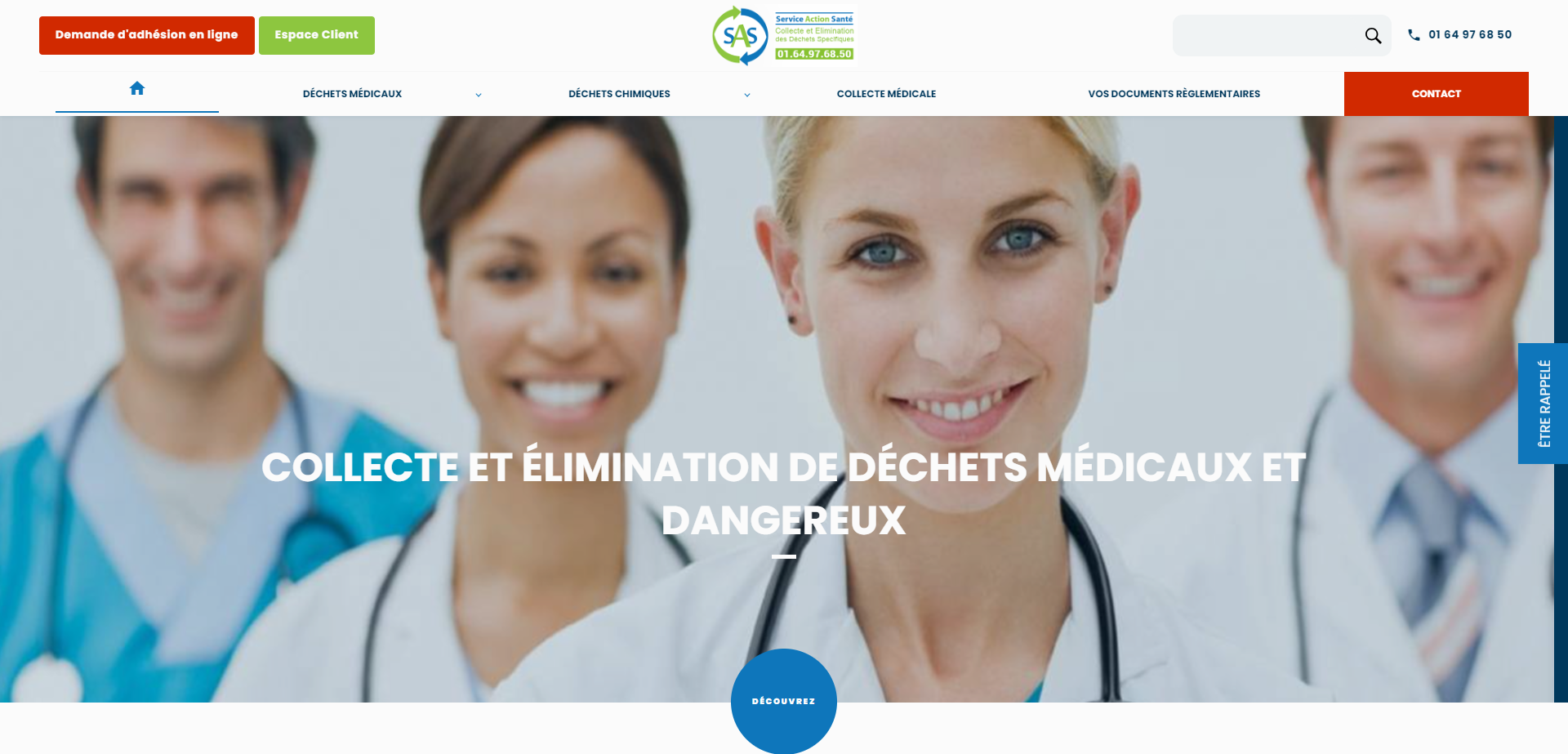Société decollecte et éliminations des déchets médicaux à Clermont Ferrand en Auvergne - ACM 
