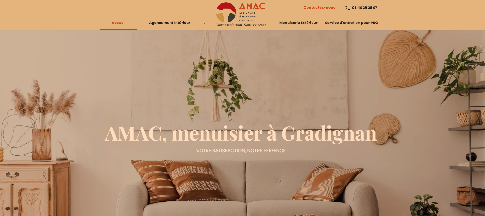 Entreprise d'agencement d'intérieur