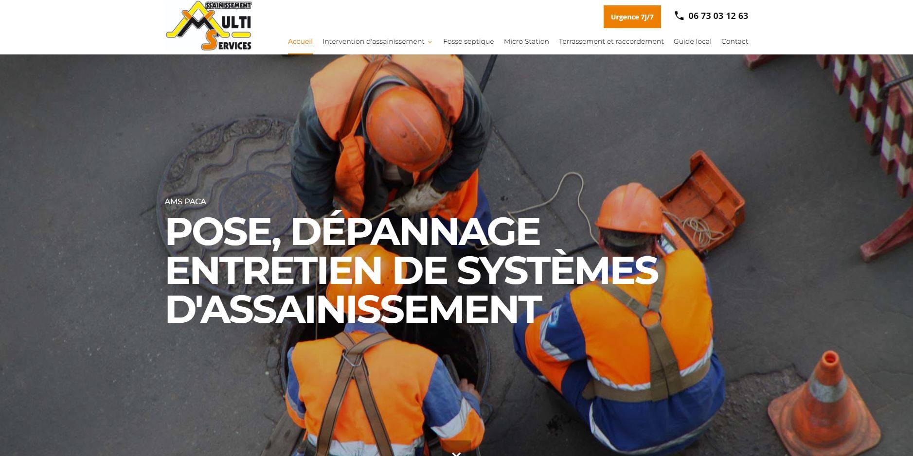 AMS PACA, entreprise de fosse septique