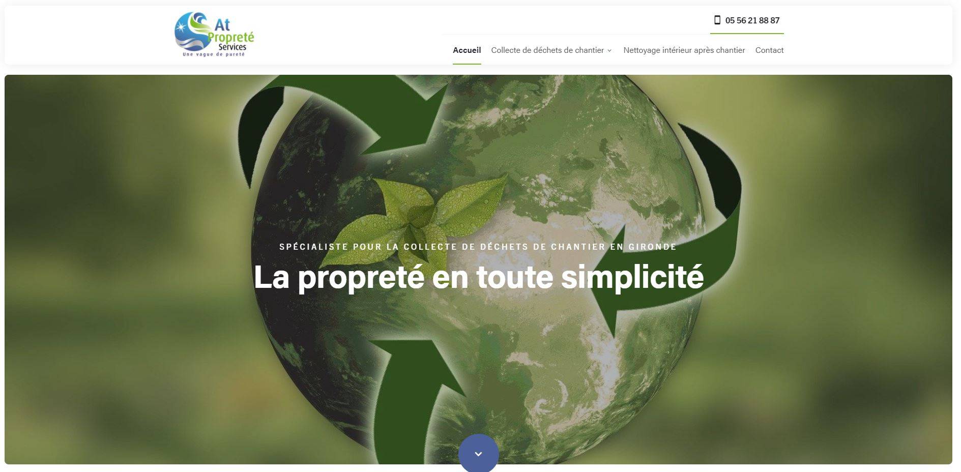 Nettoyage après chantier