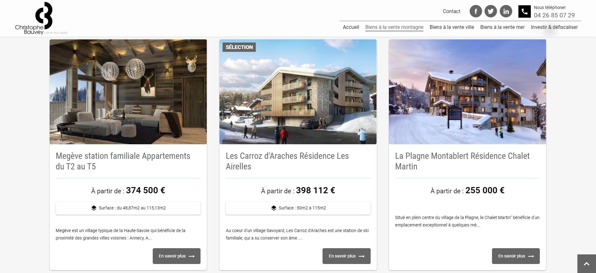 Acheter appartement montagne rentable au pied des pistes pour de la location