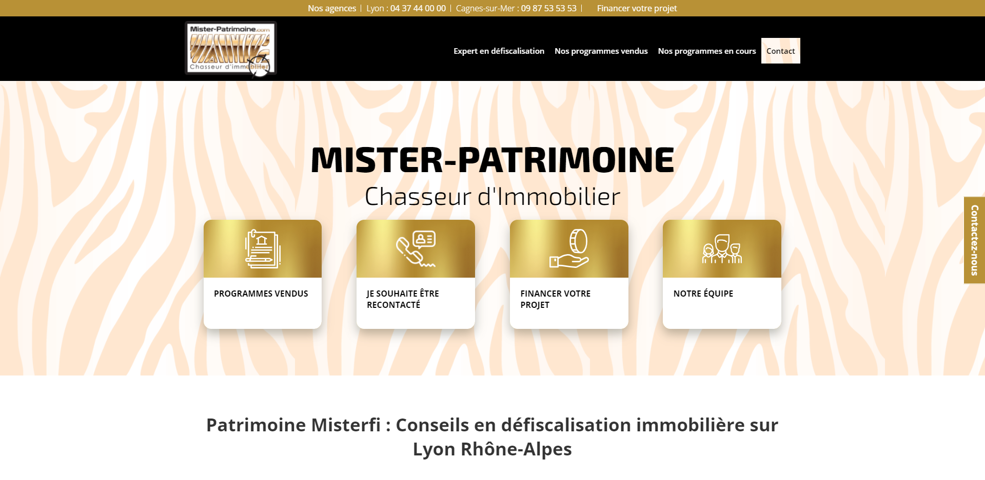 Investissement dans du neuf et défiscalisation en Rhône-Alpes - Patrimoine Misterfi