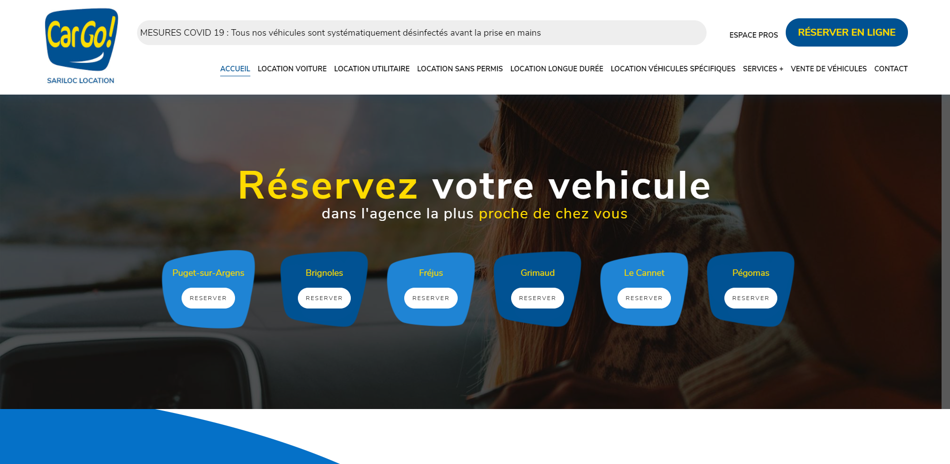 Où louer une véhicule utilitaire pas chère près de Puget-sur-Argens ? - Agence Location CarGo