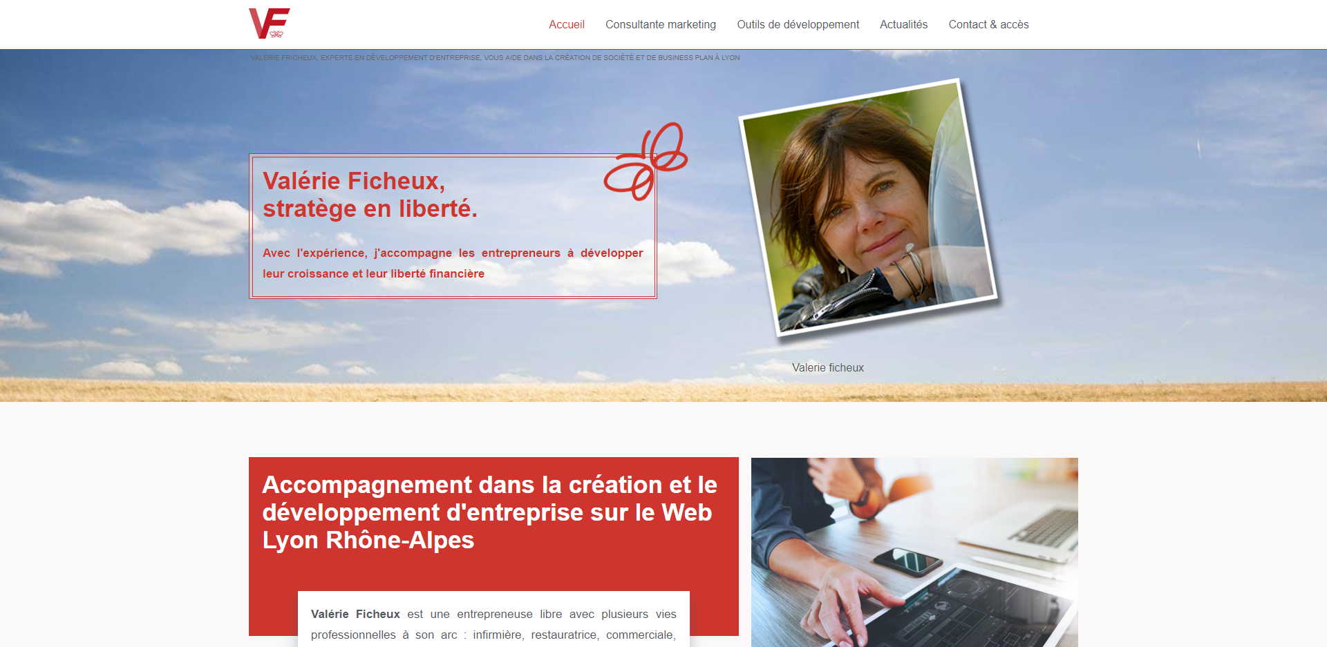 Valerie Ficheux, experte en stratégie d'entreprise et en coaching