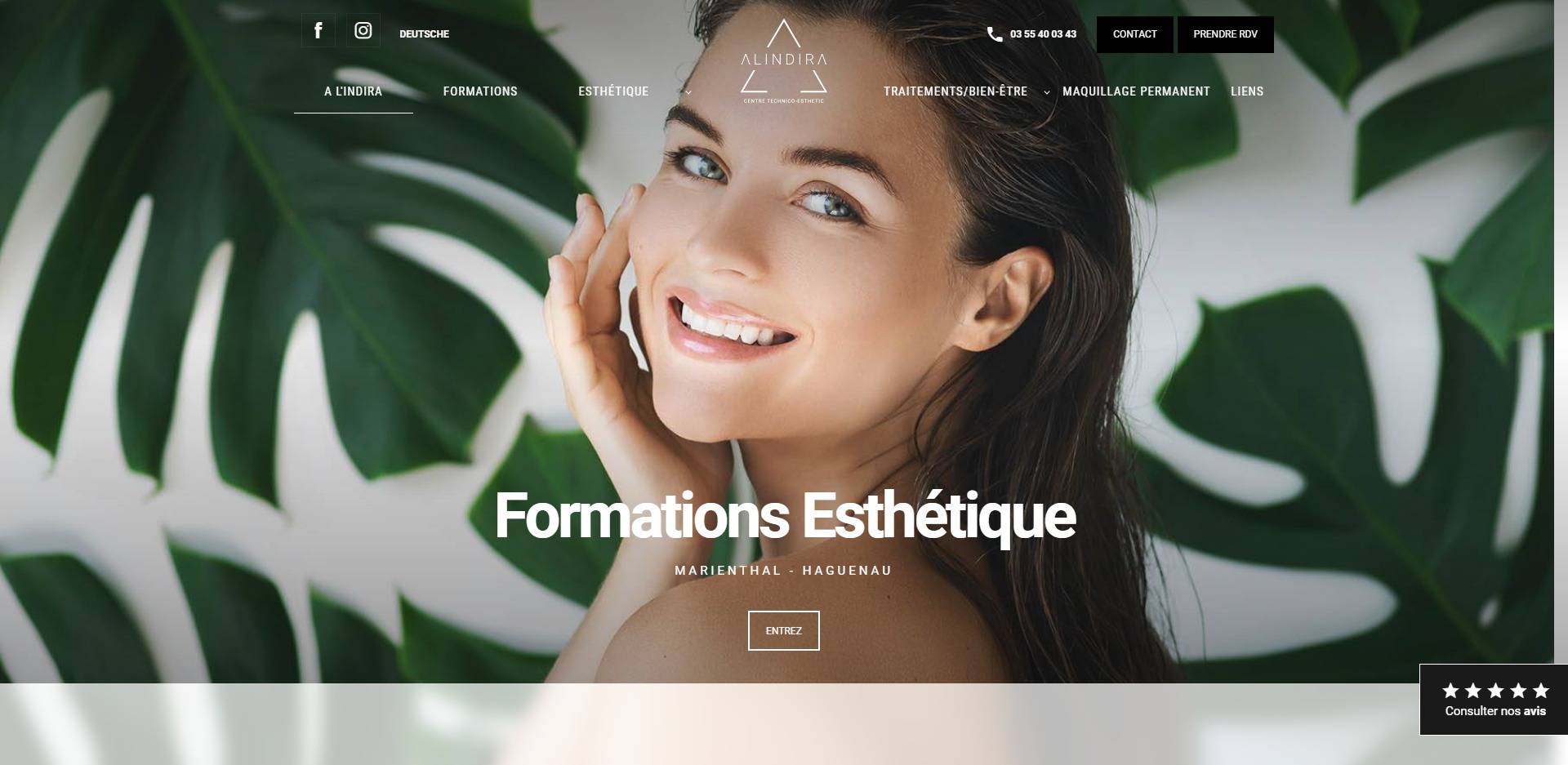 Trouver un institut de beauté pour soins du visage et corps à Mirenthal