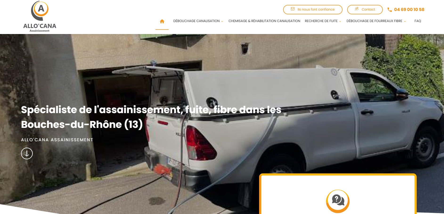 Recherche de fuite en région PACA