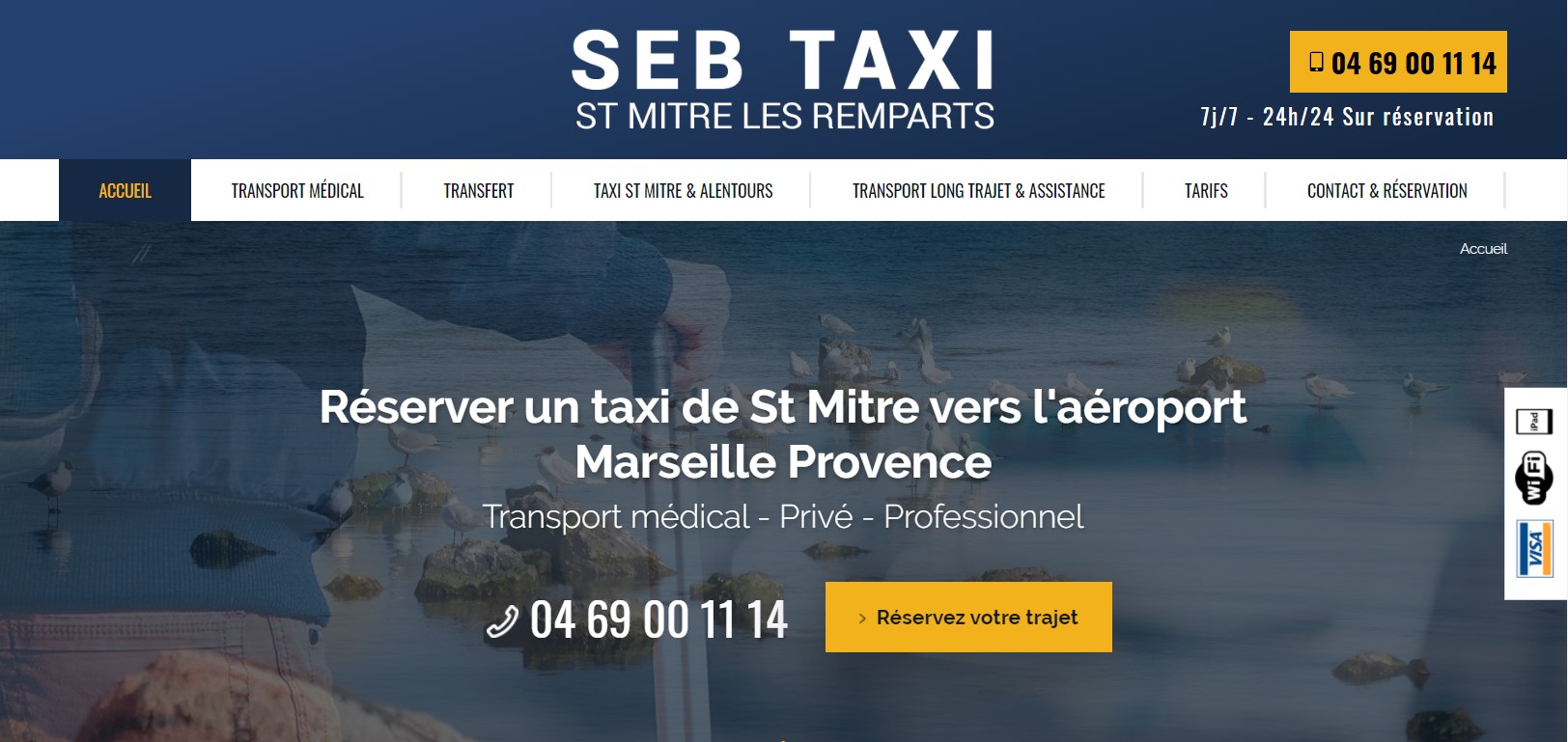 Où trouver un taxi pas cher pour un transfert vers ou depuis l’aéroport de Marseille Provence? - SEB Taxi 