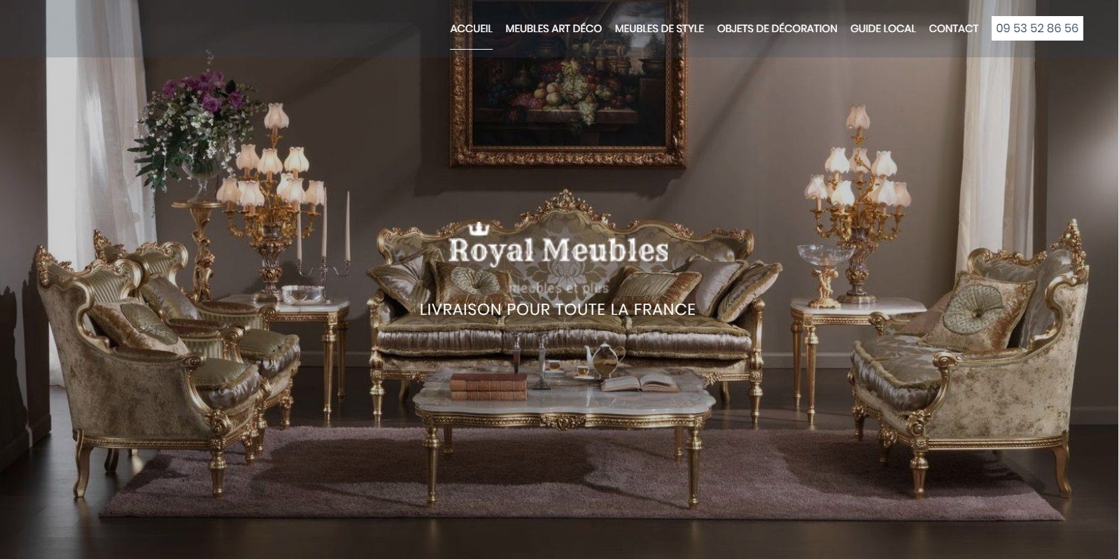 Ou trouver des reproductions de mobilier style Art Déco à Marseille ? Royal Meubles