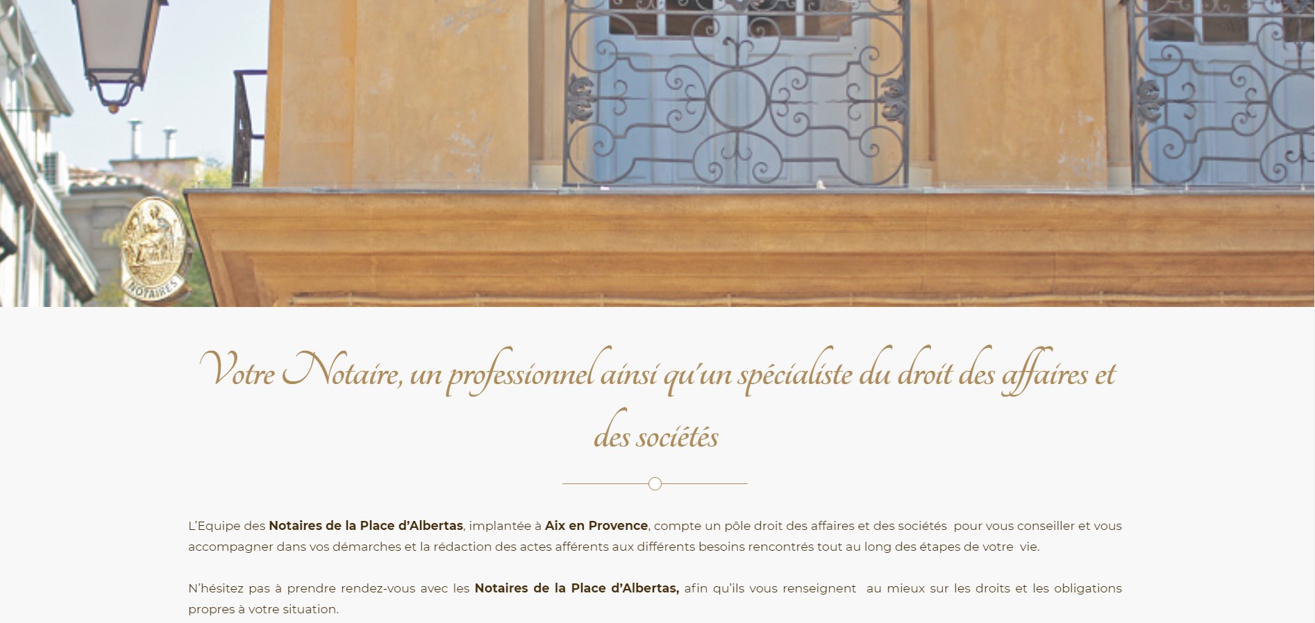 Quel notaire spécialiste du droit des affaires solliciter à Aix-en-Provence ?
