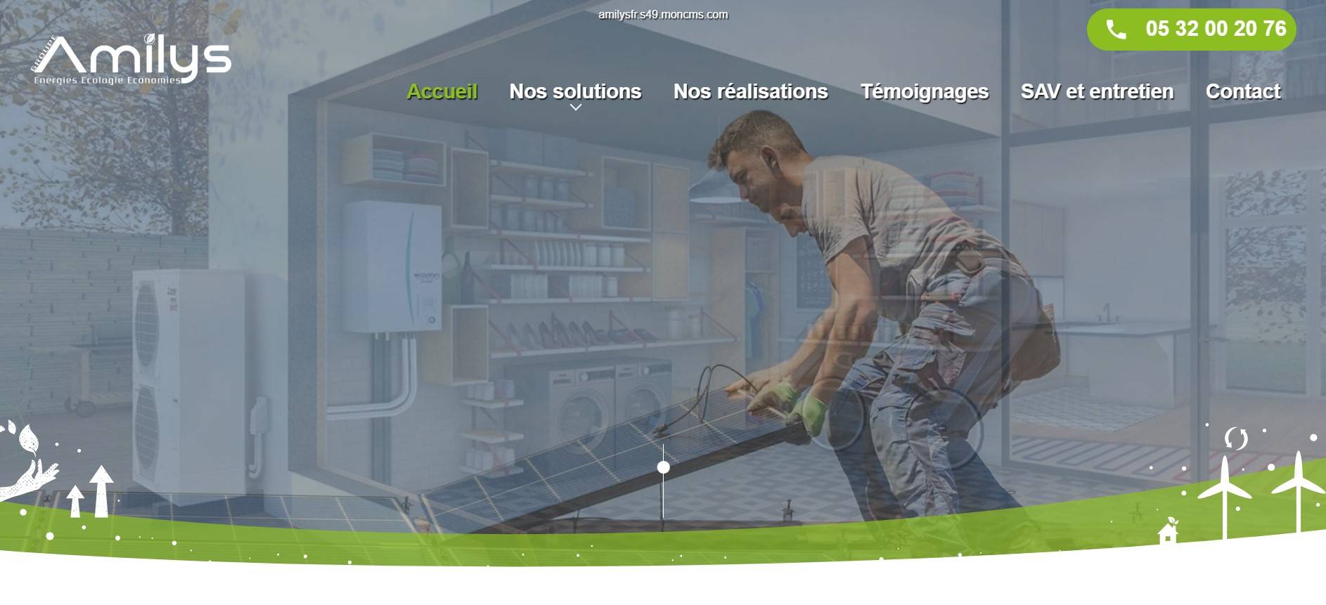 Spécialiste des énergies renouvelables en Gironde - Amilys