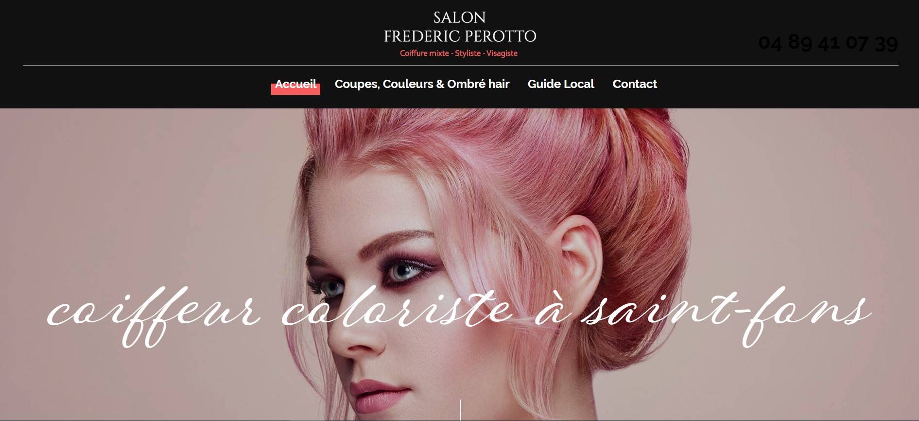 Quel coiffeur pour faire un lissage français à Vénissieux ? Perotto Coiffure