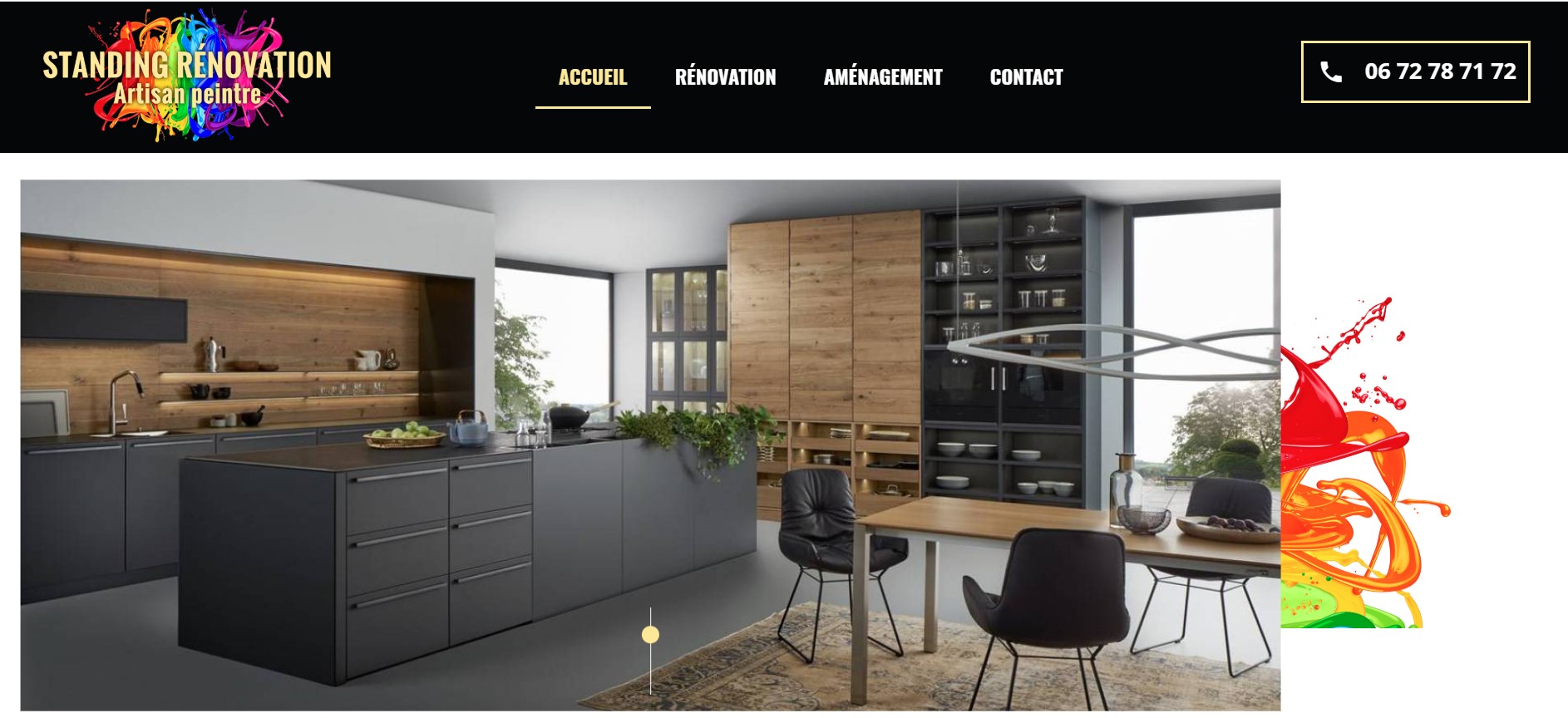 Où trouver un peintre / décorateur d'intérieur pour des travaux de rénovation à Périgueux ? - Standing Rénovation