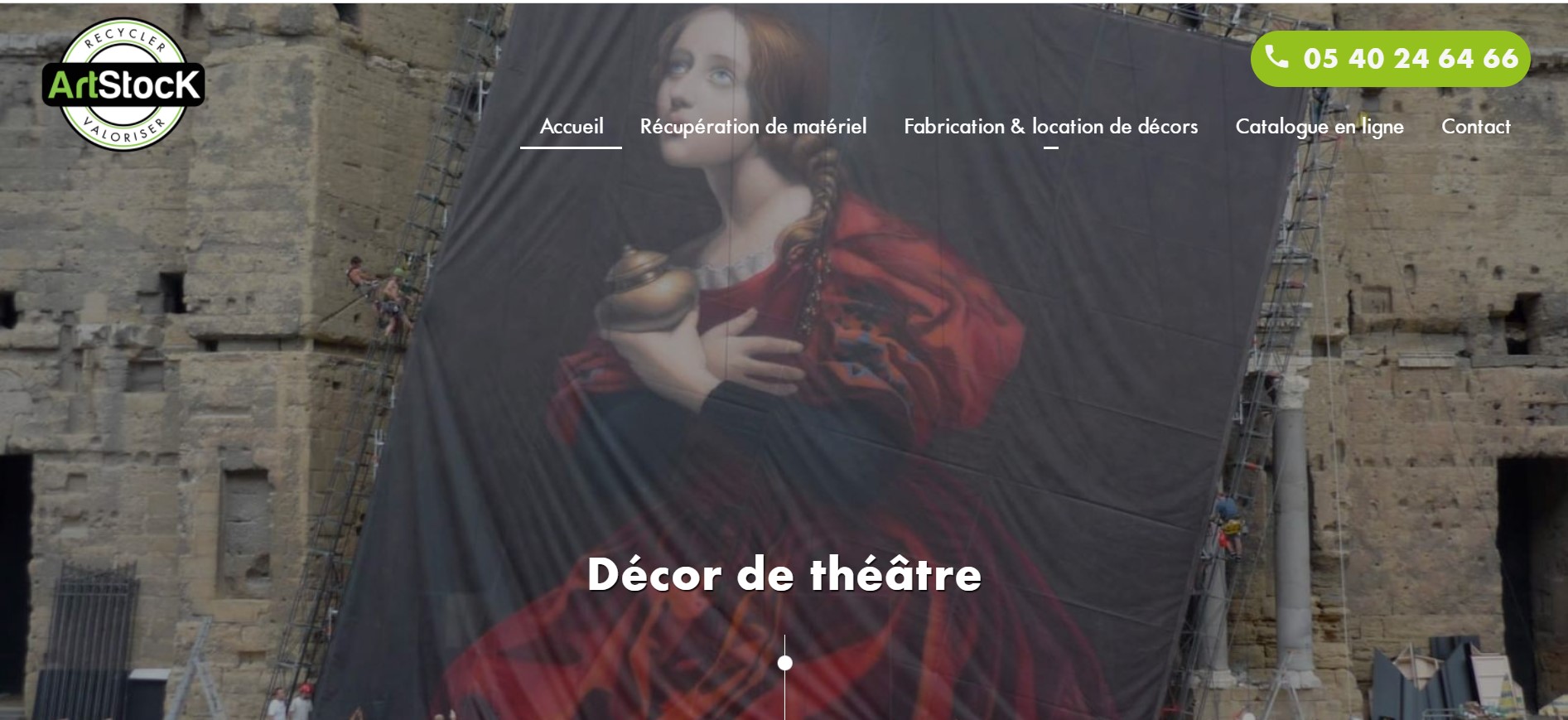 Où trouver une recyclerie de décors de spectacle & costumes près de Bordeaux ?
