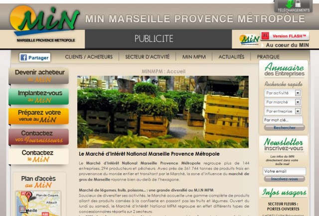 Marche d'interet national Marseille Provence Métropole - MIN MPM