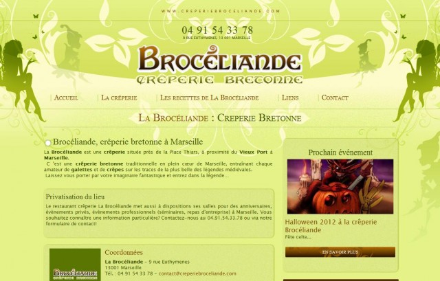 Restaurant crêperie à Marseille - Broceliande