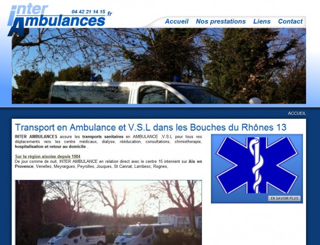 Inter Ambulance - Ambulance sur Aix en Provence