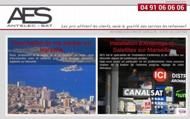 Installation et dépannage paraboles Marseille - AES Paca
