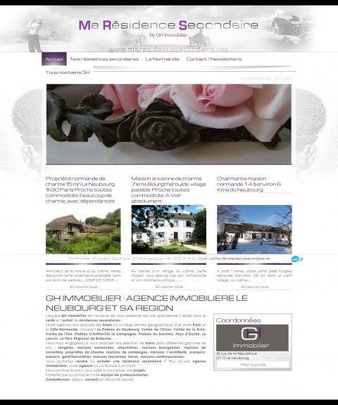 Résidence secondaire en Normandie - GH Immobilier