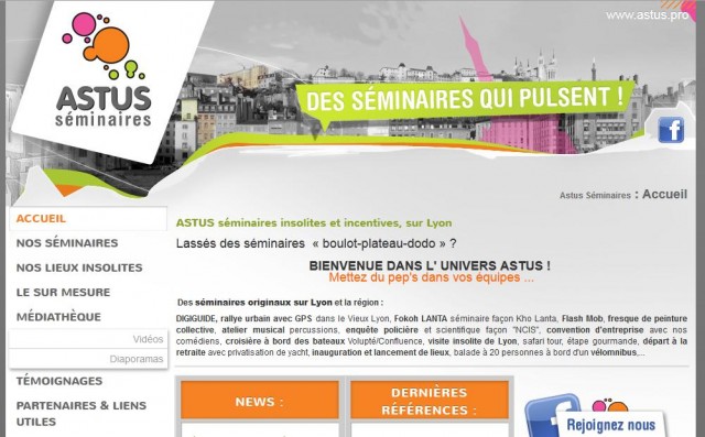 Astus DigiGuide - Seminaire d'entreprise original sur Lyon